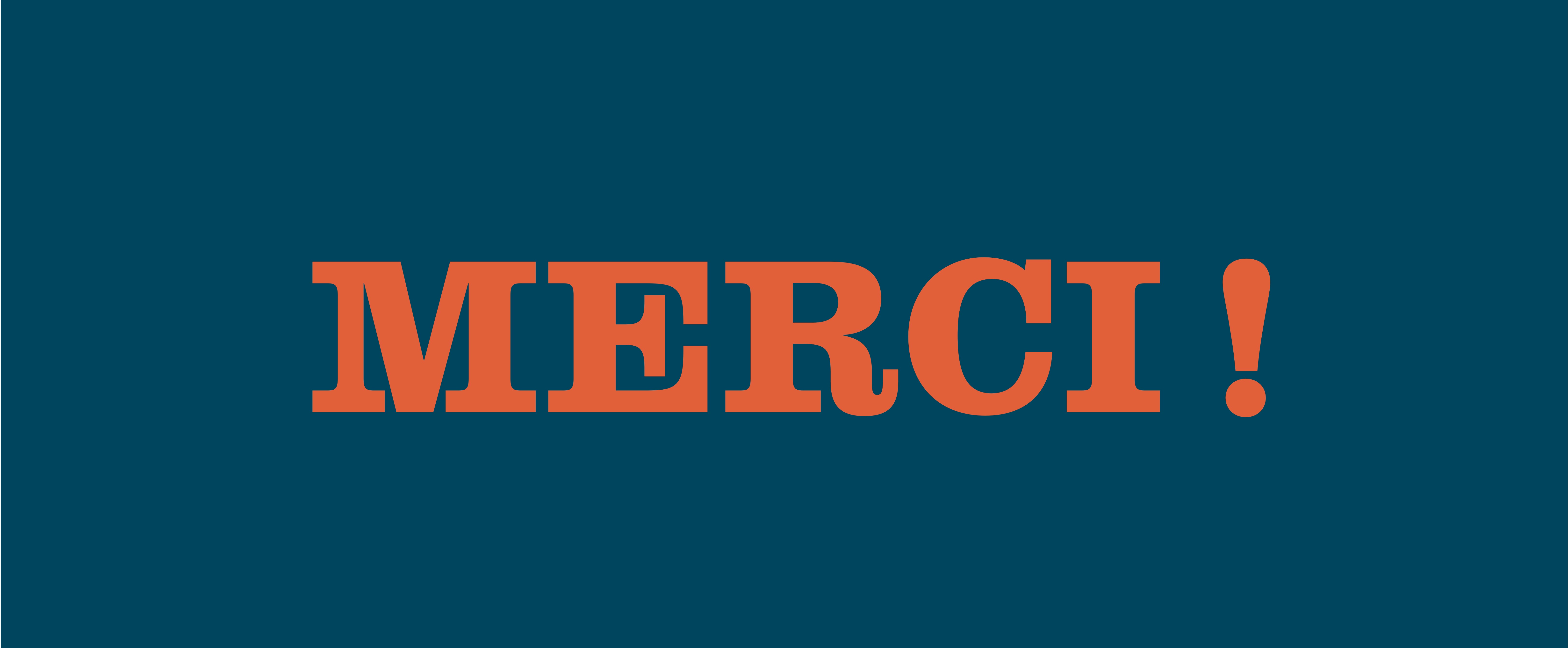 Merci! image